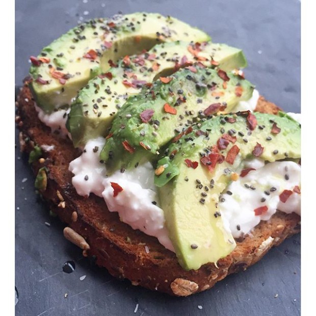 » Cottage Cheese and Avocado ToastMy Site